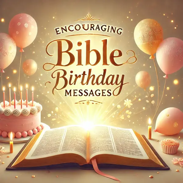 Encouraging Bible Birthday Messages