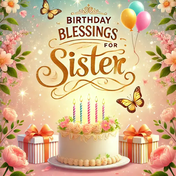 Birthday Blessings For Sister