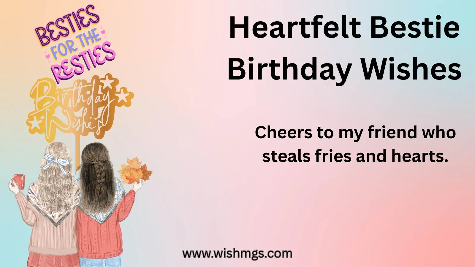 Bestie Birthday Wishes