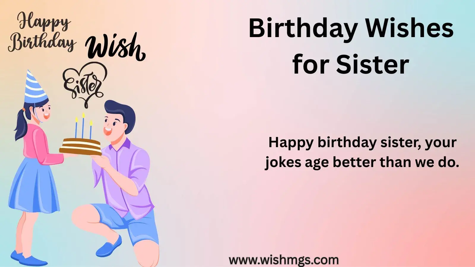 Birthday Wishes for Sister
