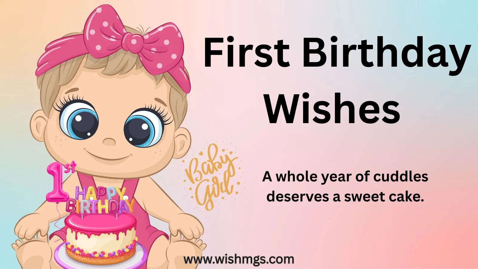 Birthday Wishes for Baby Girl