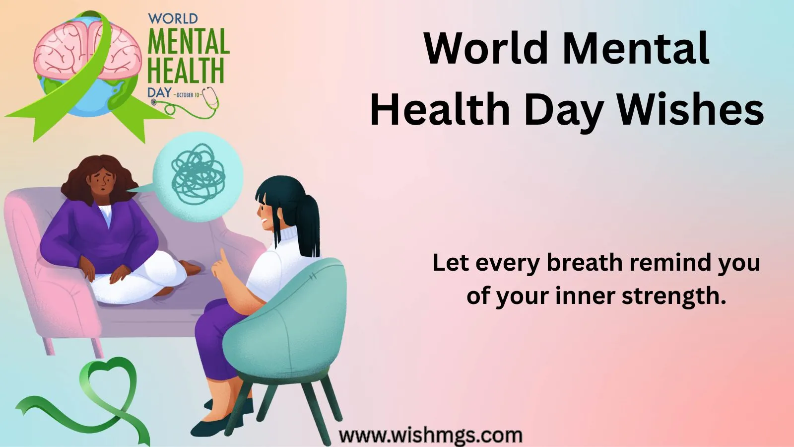 World Mental Health Day Wishes