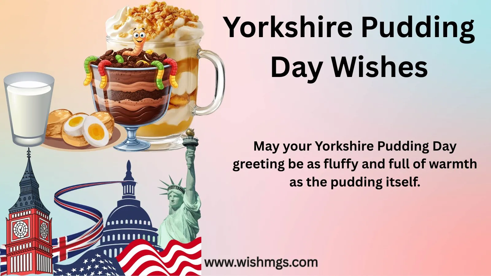 Yorkshire Pudding Day Wishes