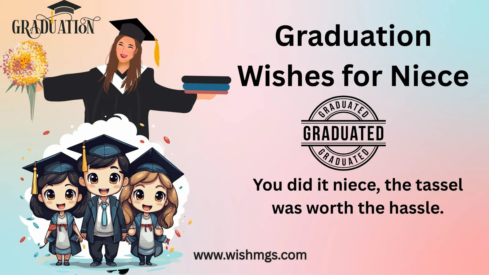 Graduation Wishes for Niece