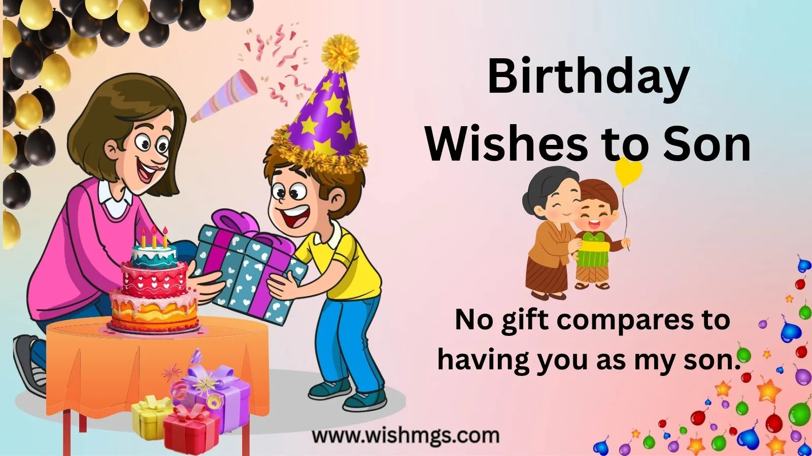 Happy Birthday Wishes to Son