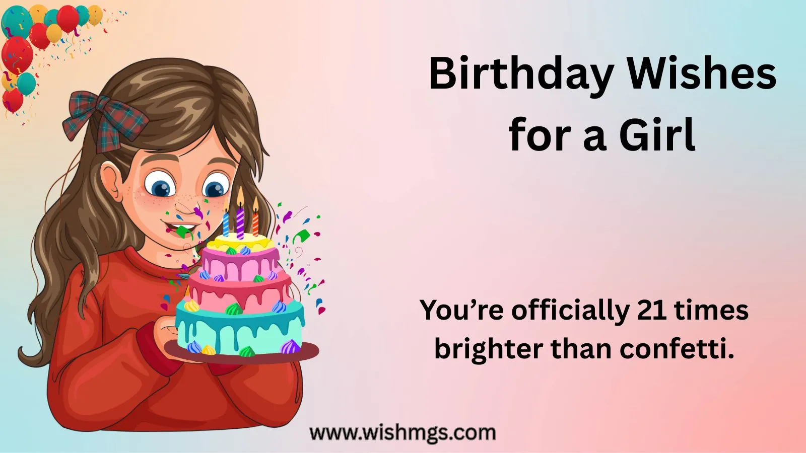 Birthday Wishes for a Girl