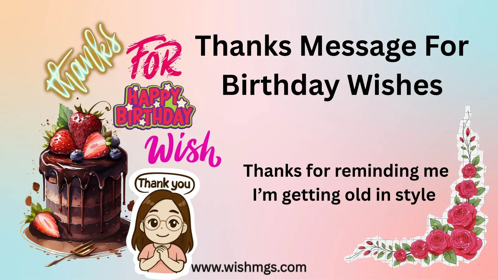 Thanks Message For Birthday Wishes