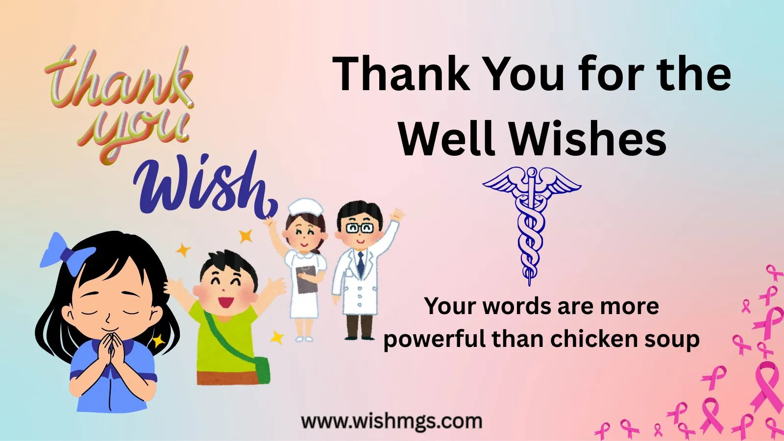 Thank You for the Well Wishes