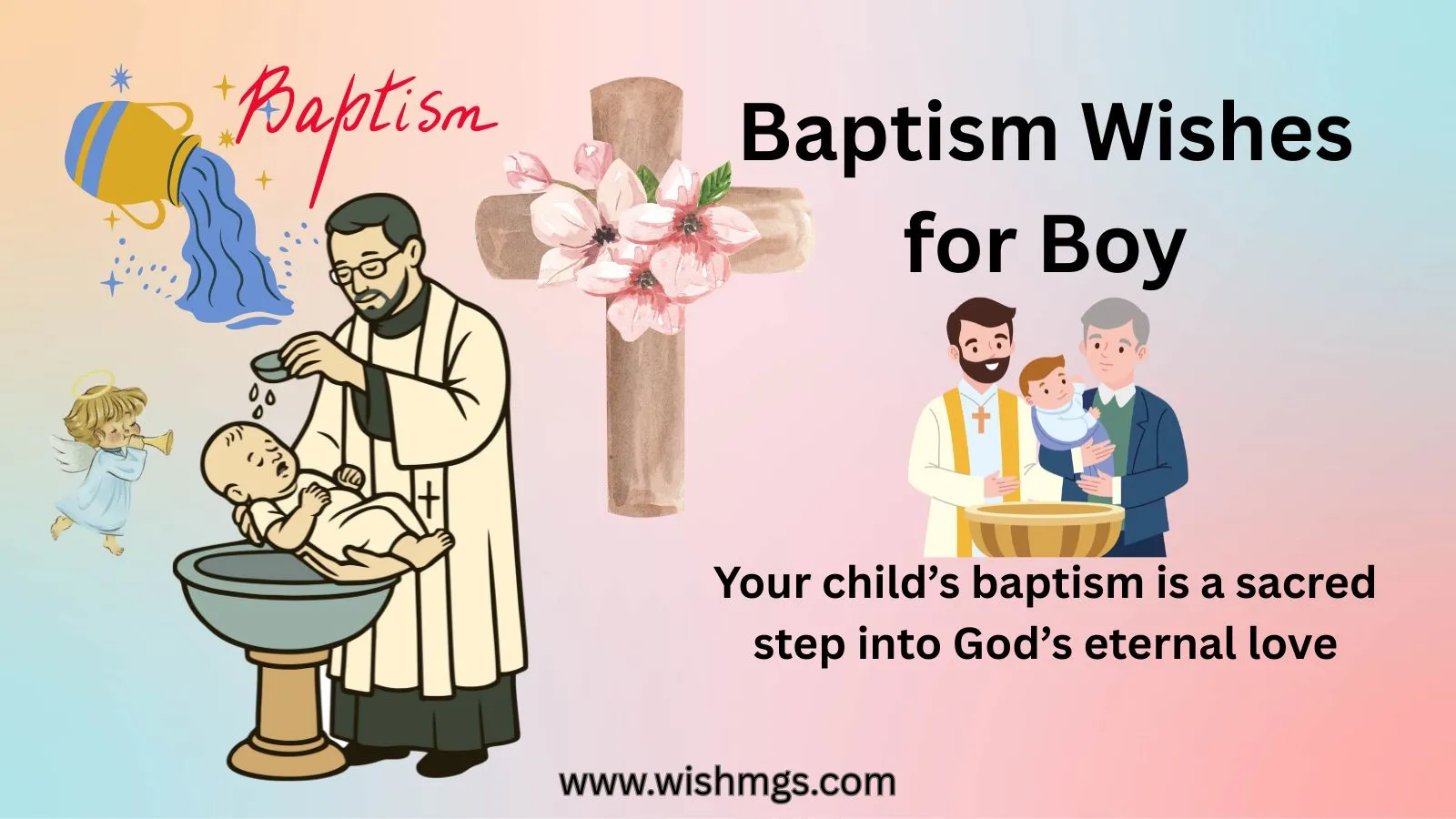 Baptism Wishes for Boy