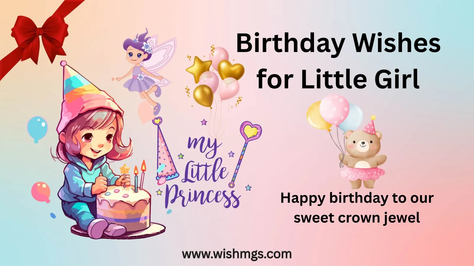 Birthday Wishes for Little Girl