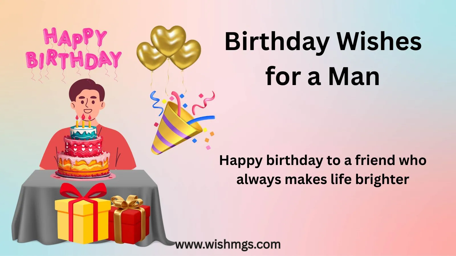 Birthday Wishes for a Man