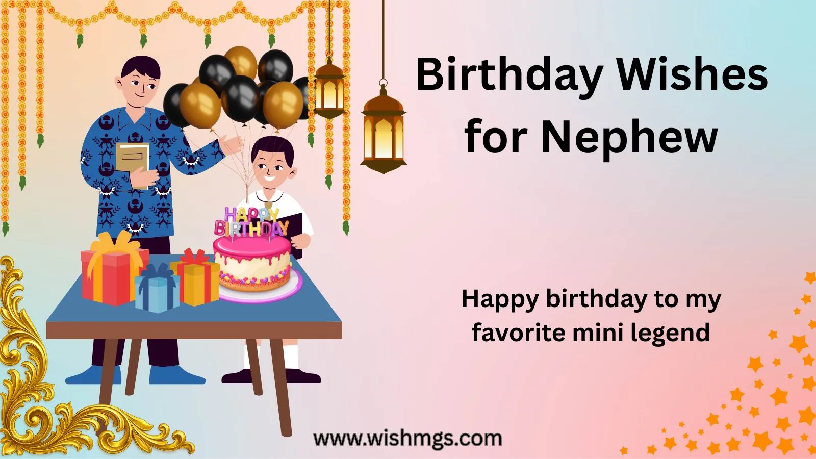 Birthday Wishes for Nephew