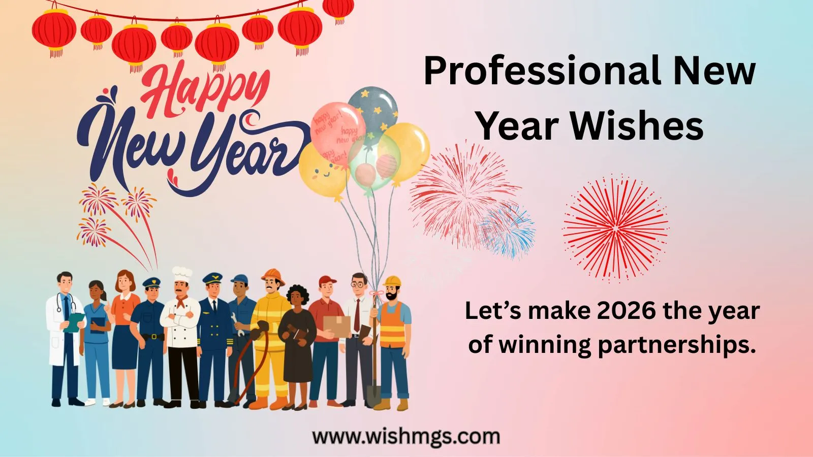 Professional New Year Wishes
