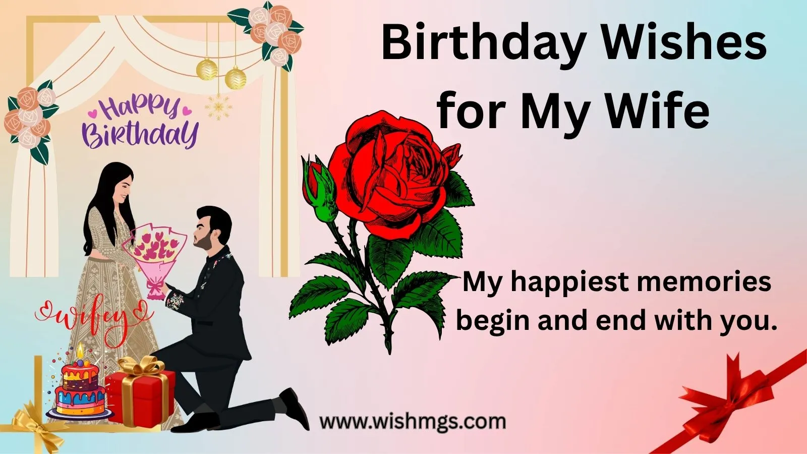 Birthday Wishes for My Wife