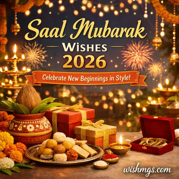 Saal Mubarak Wishes