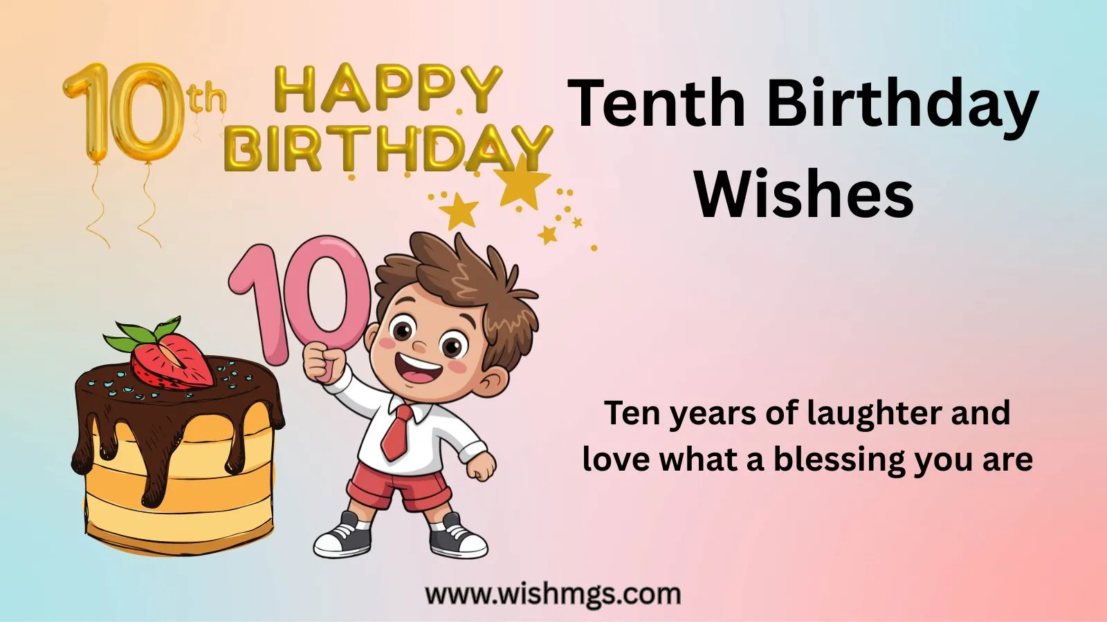 10th Birthday Wishes