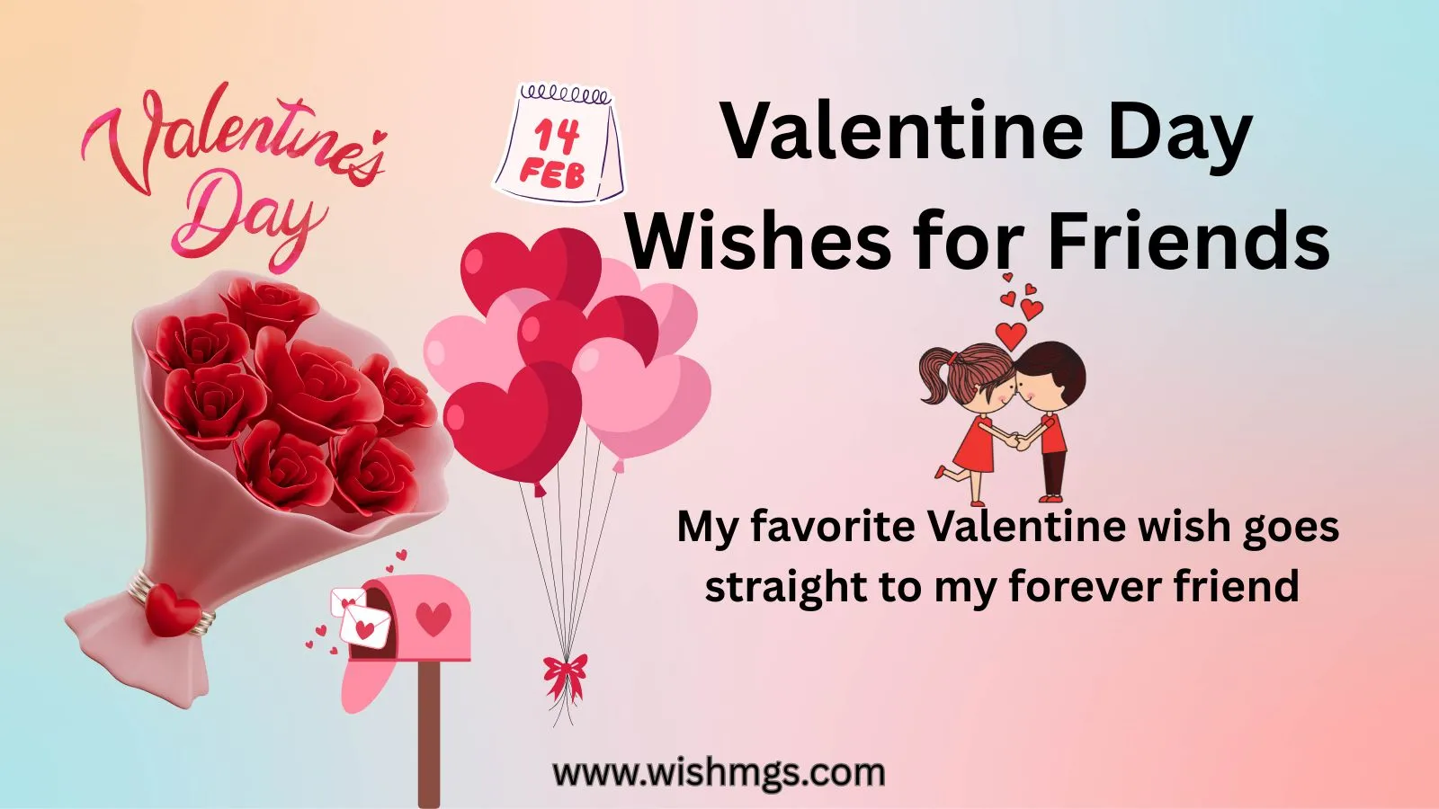 Valentine Day Wishes for Friends
