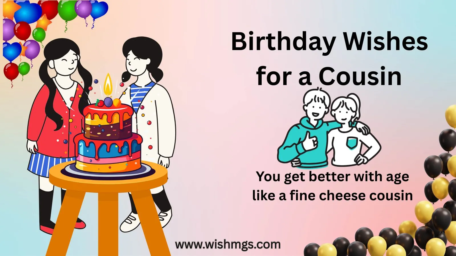 Birthday Wishes for a Cousin to Celebrate Unbreakable Bonds