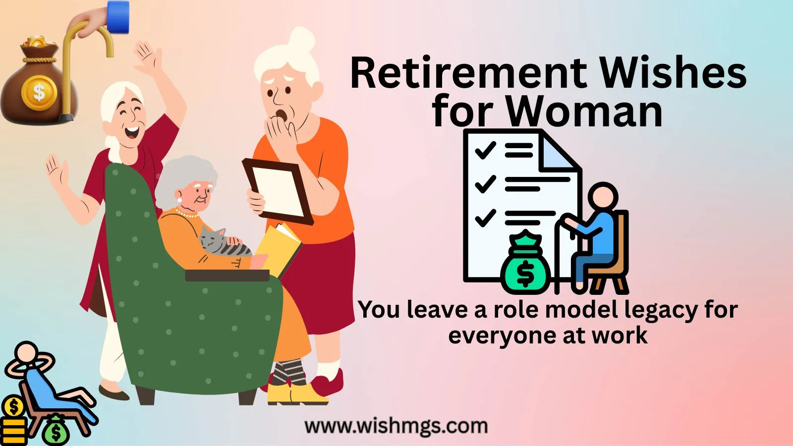 Retirement Wishes for Woman