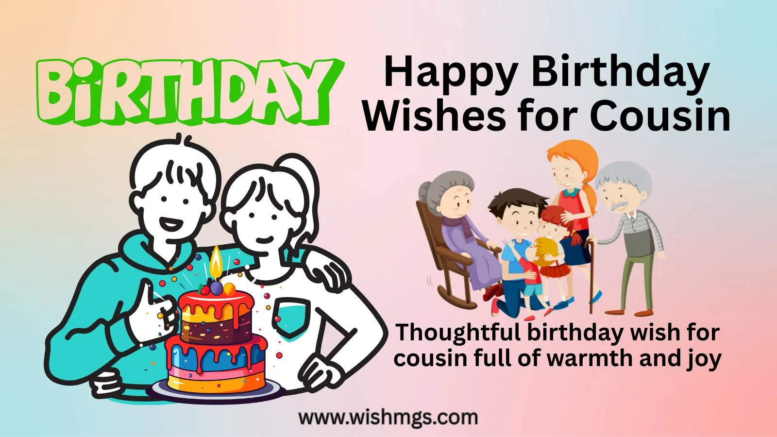 Happy Birthday Wishes Cousin