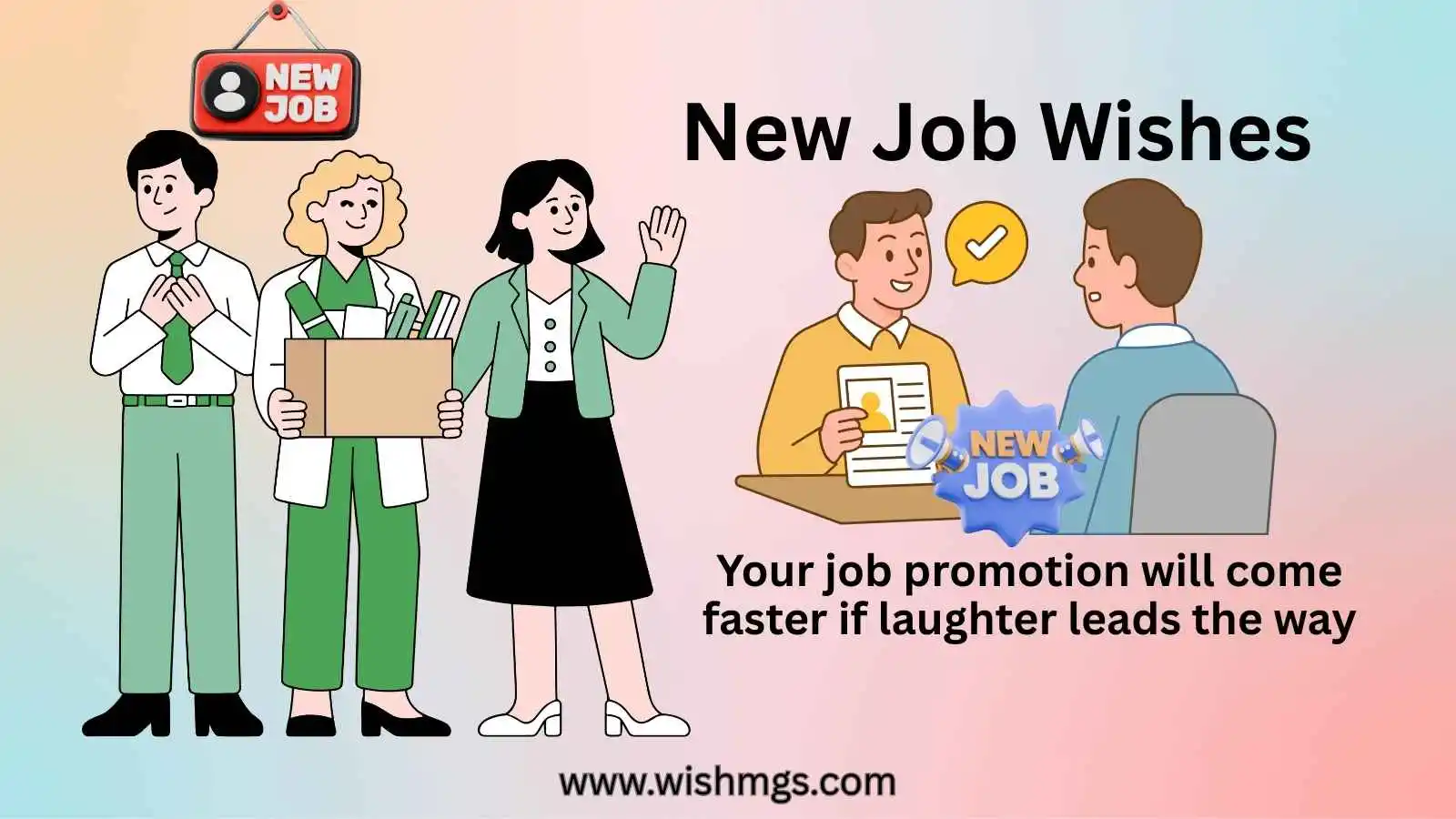 New Job Wishes