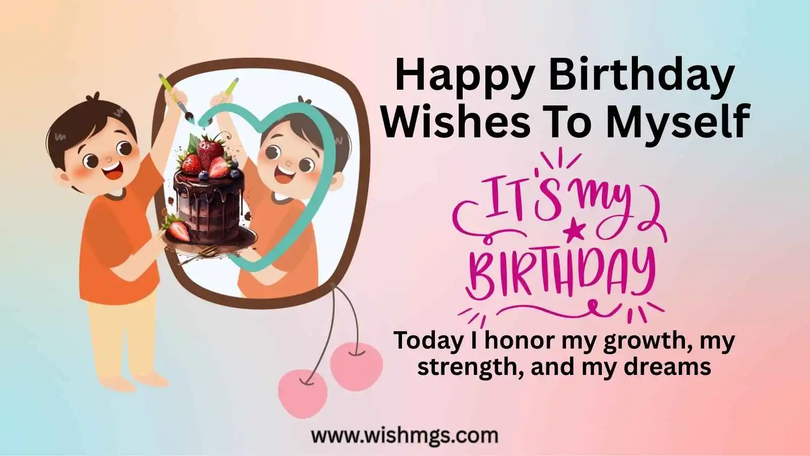 Happy Birthday Wishes To Myself