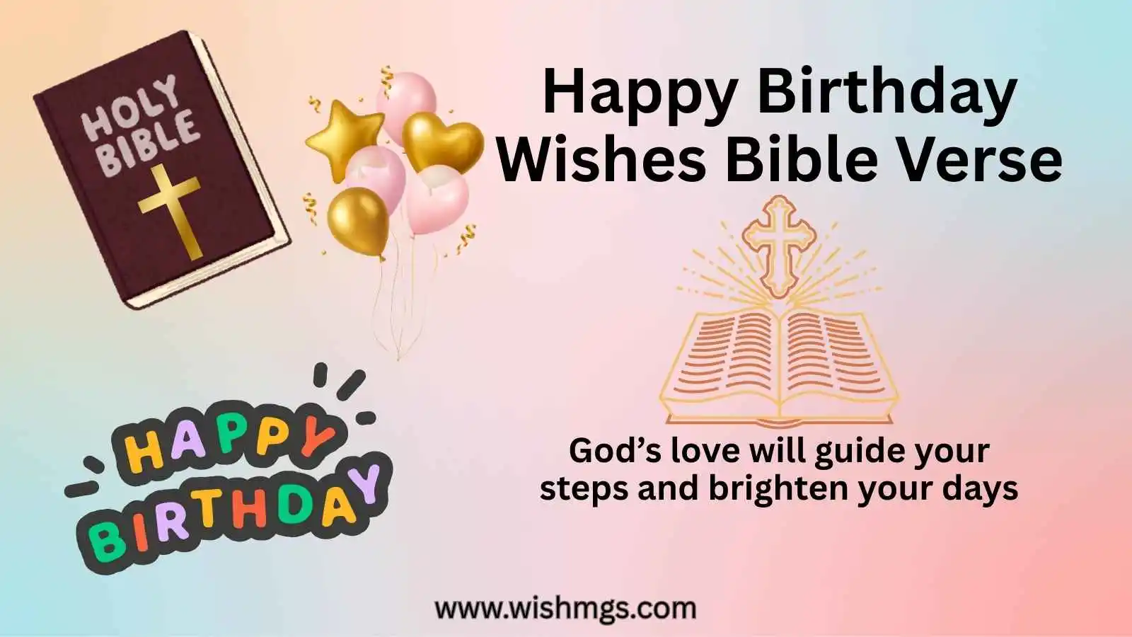 Happy Birthday Wishes Bible Verse